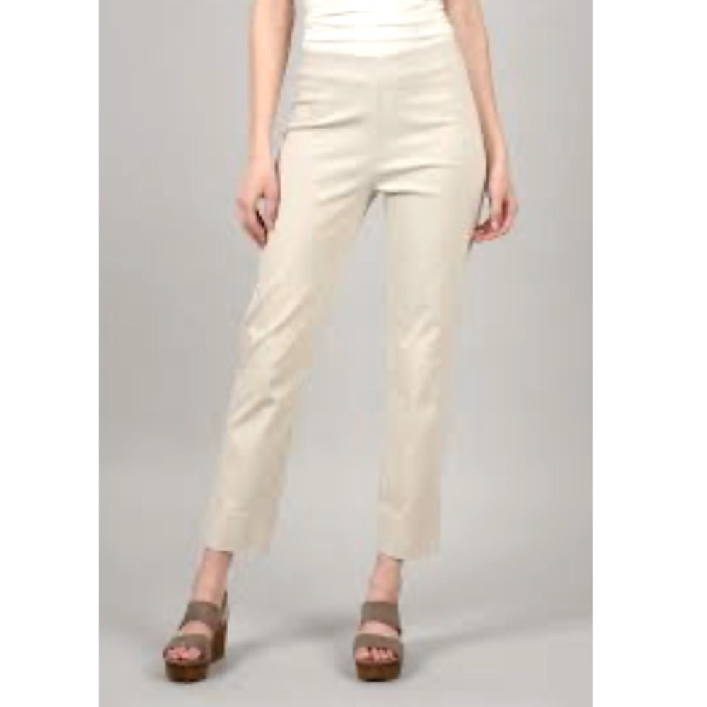 DKNYC Women’s Skinny Cream Cropped Pants